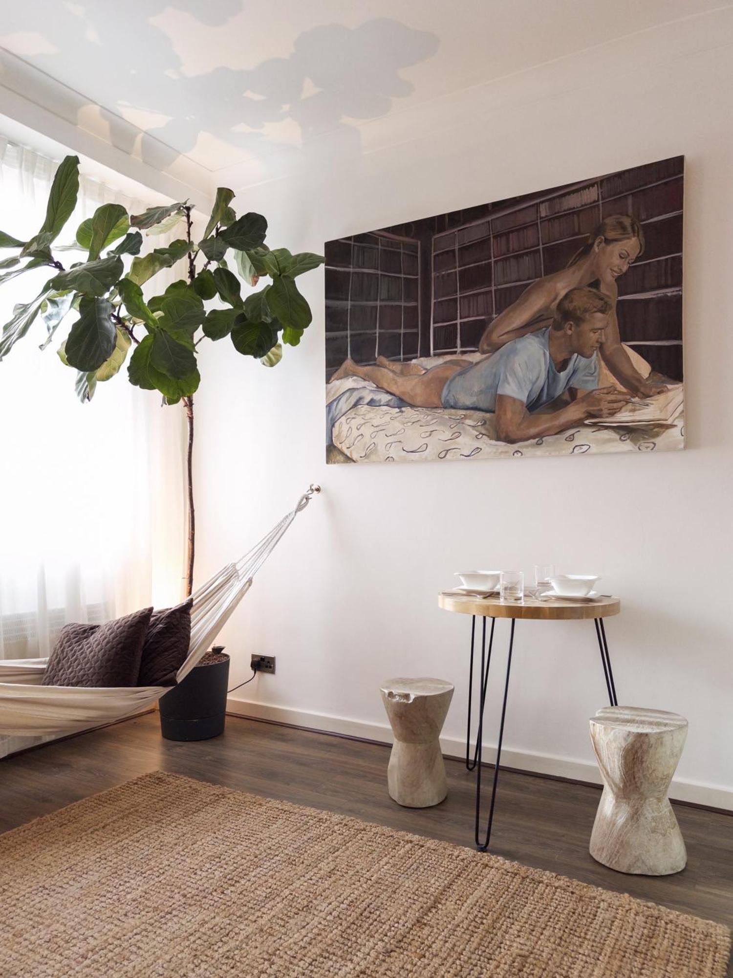 Tranquil Oasis W 100Inch Cinema & Hammock, By The Design Traveller Apartment London Luaran gambar